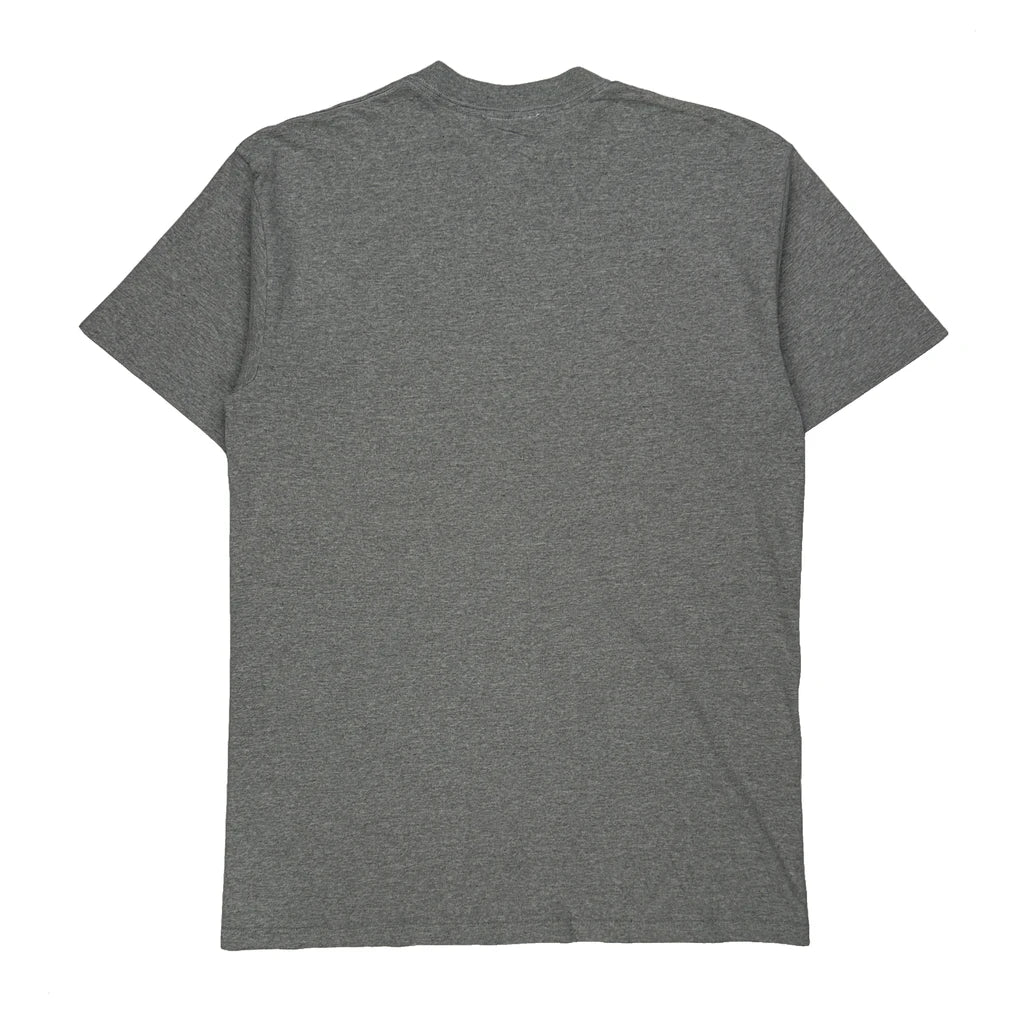 Made In USA Tommy Hilfiger Spellout T-Shirt - XL Grey Cotton - Image 2