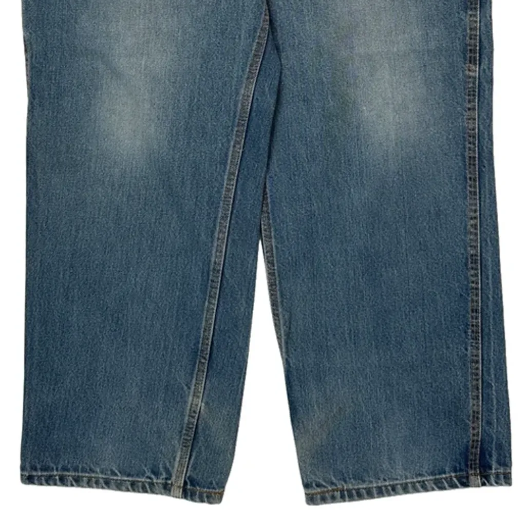 Made In USA Tyndale Carpenter Jeans - 34W 30L Blue Denim - Image 9
