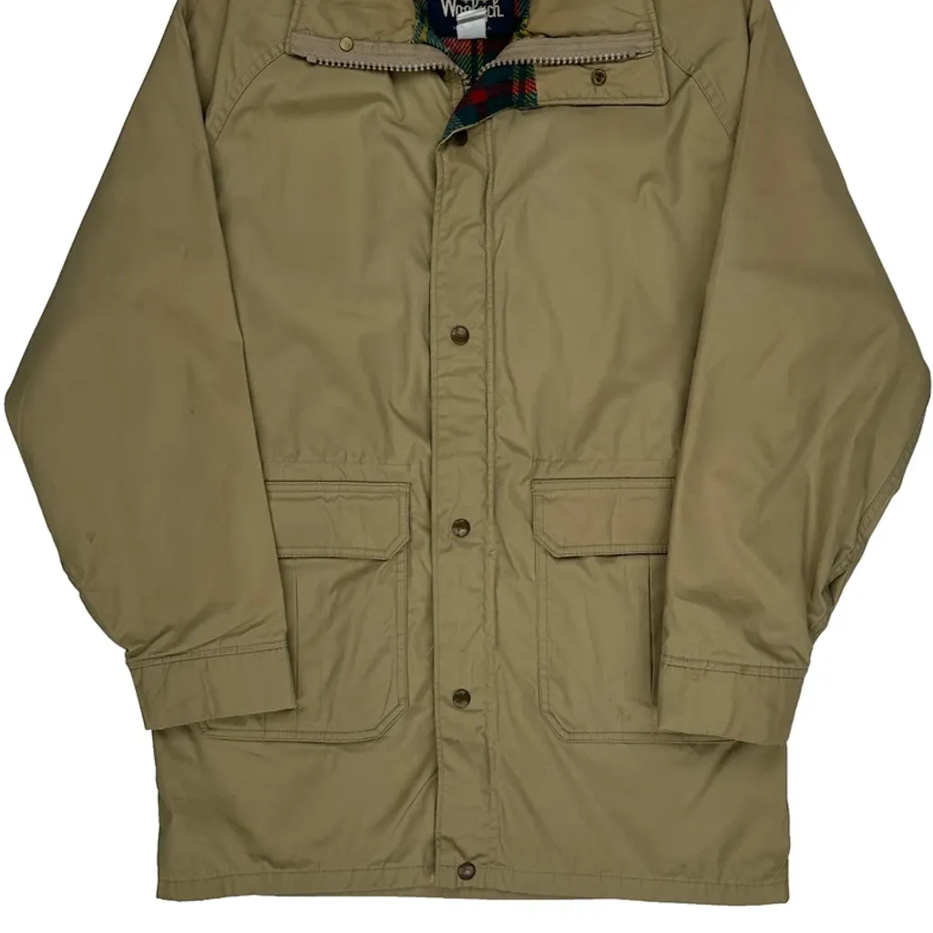 Made In USA Woolrich Jacket - No Size Beige Polyester - Image 4
