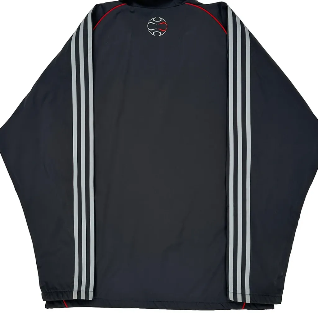 Madison Sc 56 Adidas Track Jacket - Small Red Polyester - Image 7