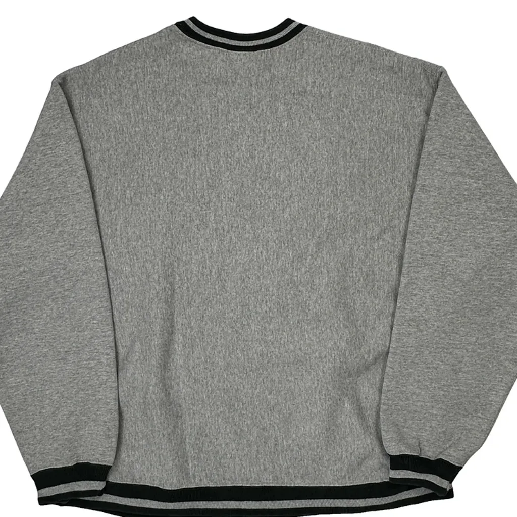 Maine Lee College Sweatshirt - Large Grey Cotton - Image 7