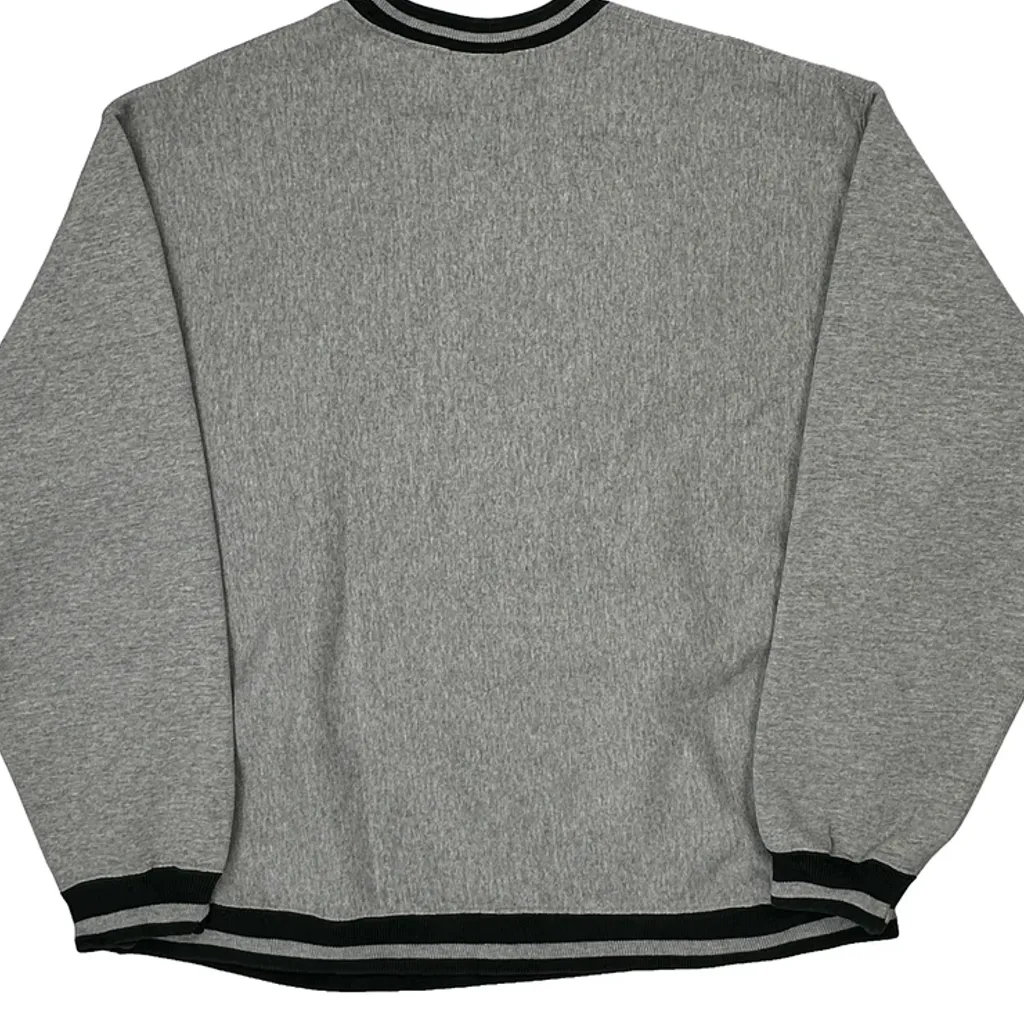 Maine Lee College Sweatshirt - Large Grey Cotton - Image 8