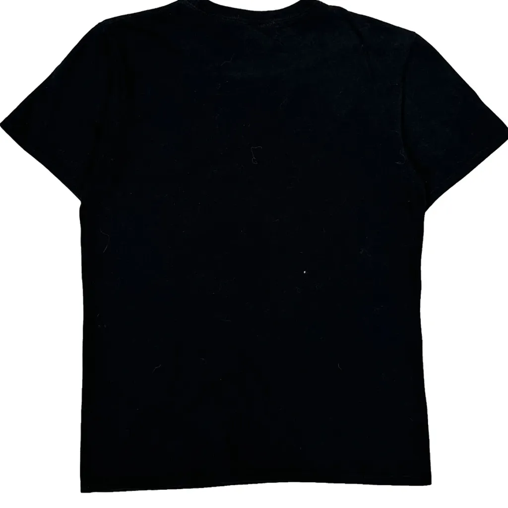 Majestic Graphic T-Shirt - Medium Black Cotton - Image 7