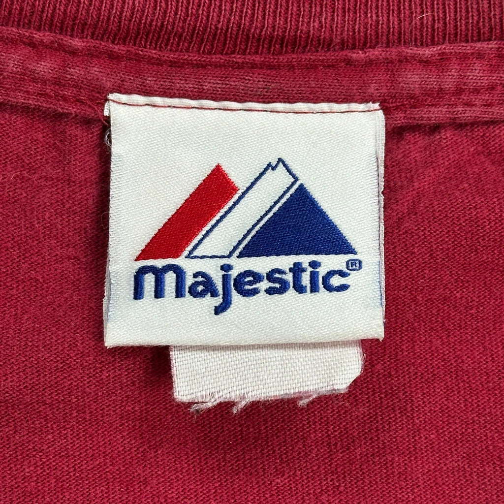 Majestic T-Shirt - Large Red Cotton - Image 4