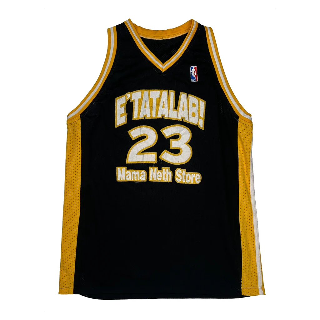 Mama Neth Store Nba Jersey - Medium Yellow Polyester