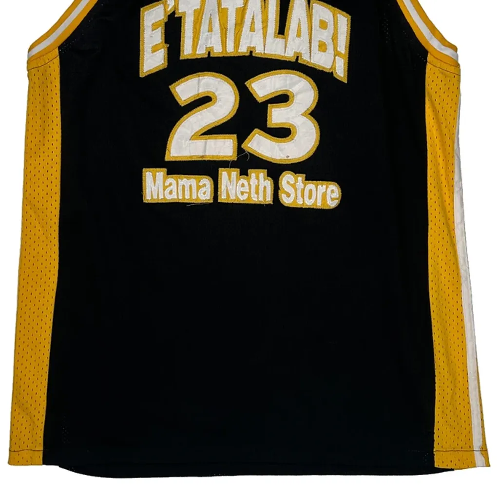 Mama Neth Store Nba Jersey - Medium Yellow Polyester - Image 5