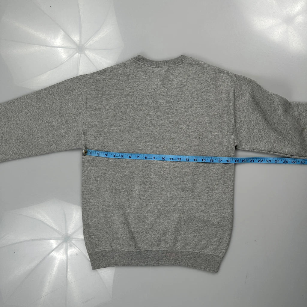 Marion Wolves Unbranded College Sweatshirt - XS Grey Cotton Blend - Image 3