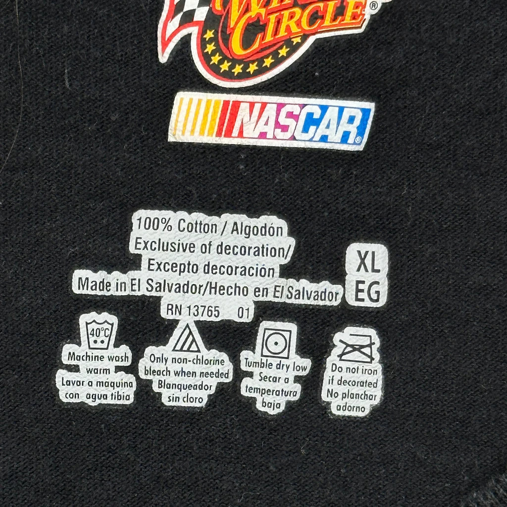 Mark Martin Winners Circle Nascar T-Shirt - XL Black Cotton - Image 3