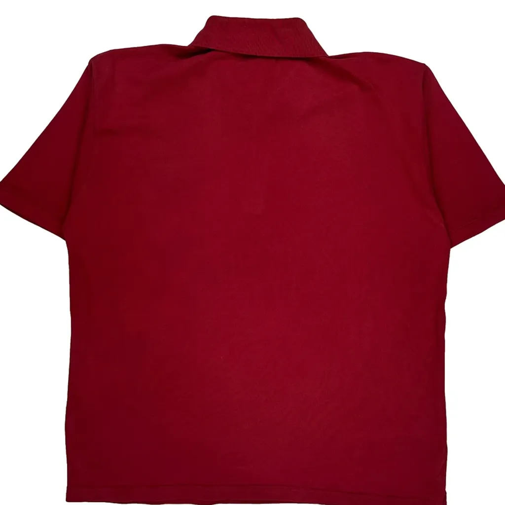 Marlboro Classics Polo Shirt - Large Red Cotton - Image 7