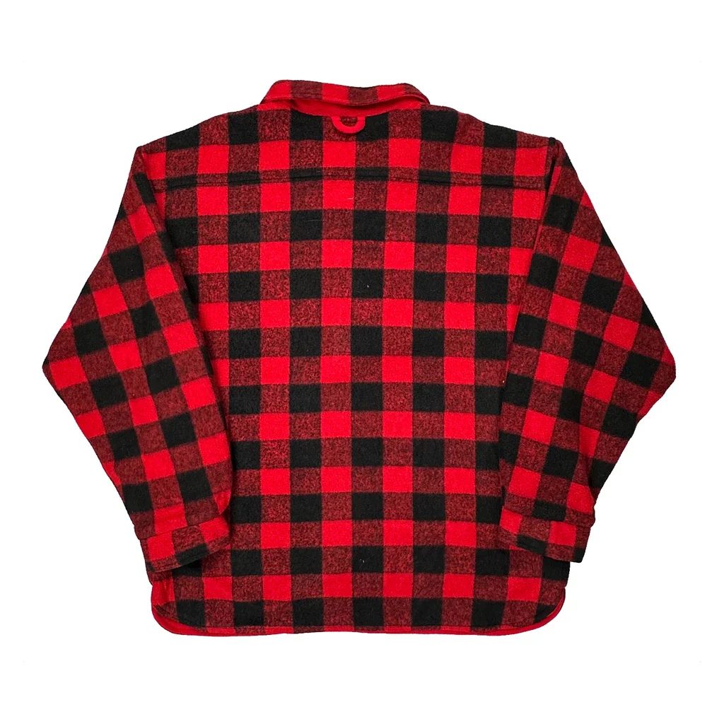 Marlboro Checked Flannel Shirt - XL Red Cotton - Image 2