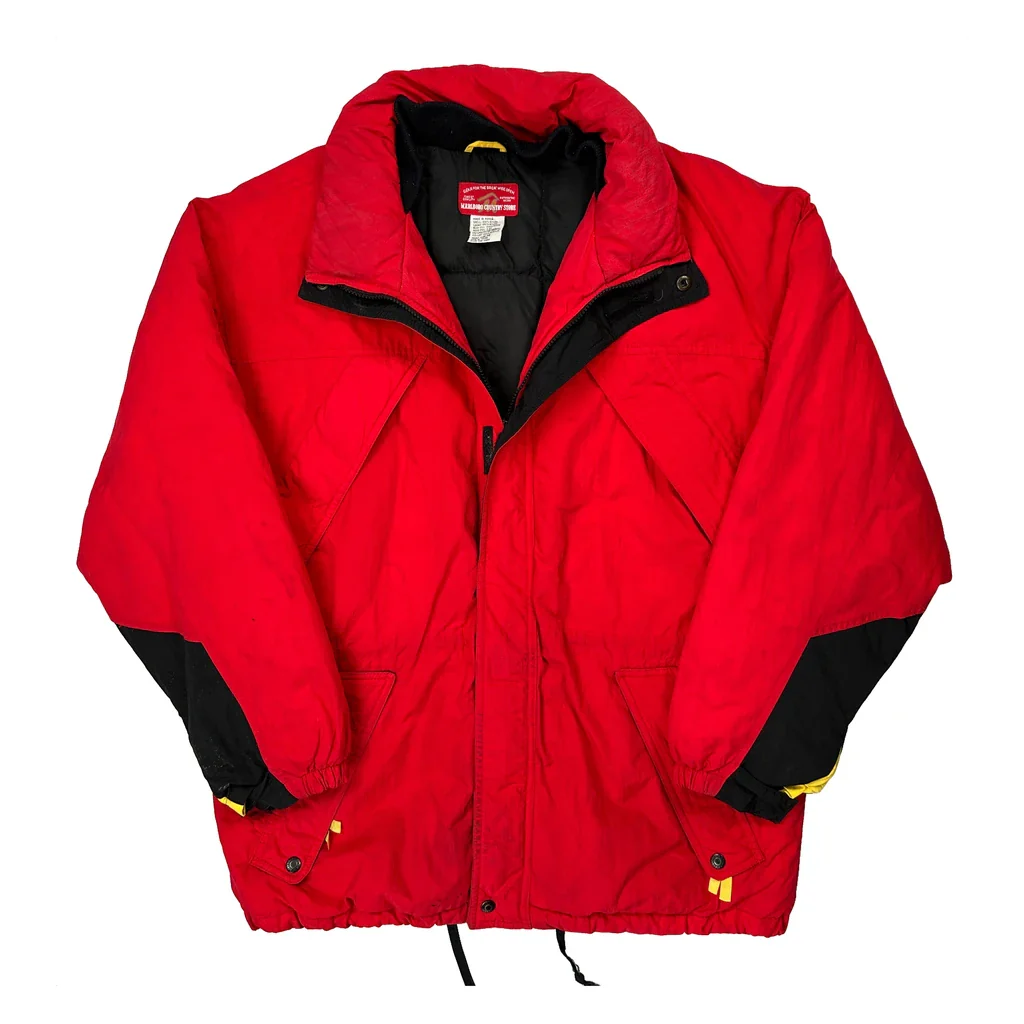 Marlboro Puffer - Medium Red Nylon