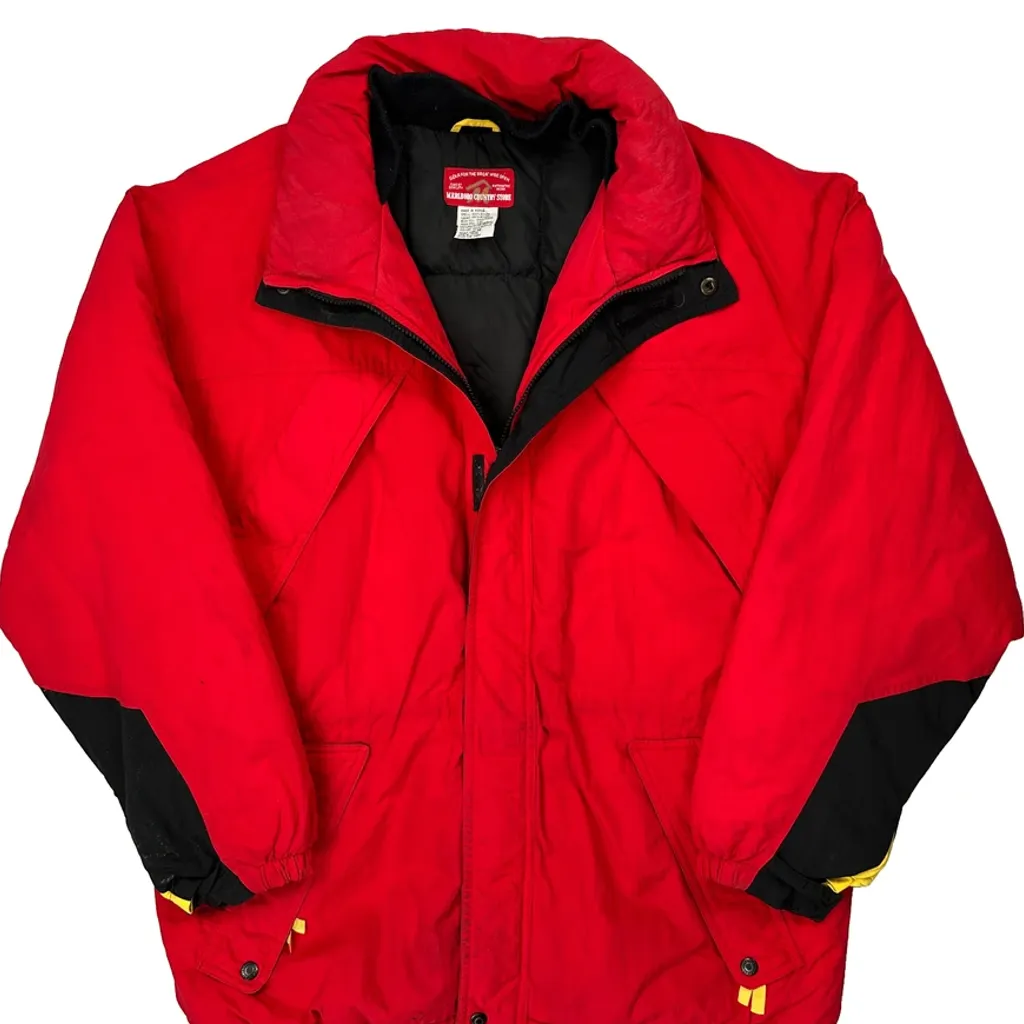 Marlboro Puffer - Medium Red Nylon - Image 4
