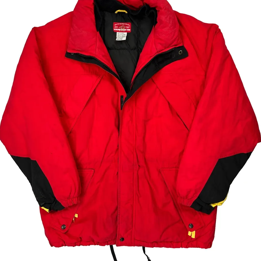 Marlboro Puffer - Medium Red Nylon - Image 5