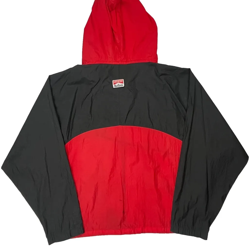 Marlboro Windbreaker - XL Black Nylon - Image 7