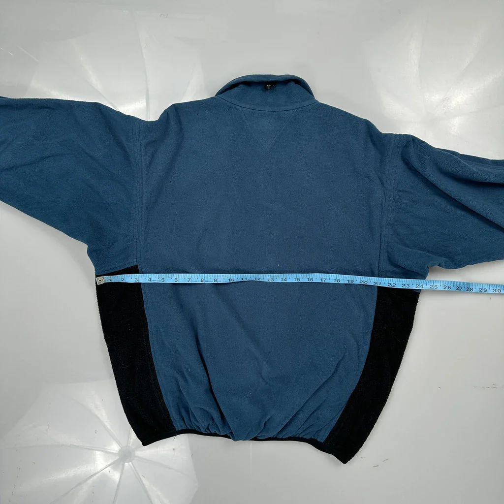 Marmot Fleece Jacket - Large Blue Polyester - Image 3