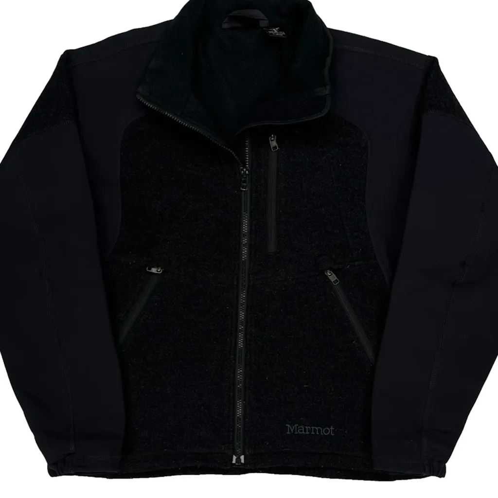 Marmot Fleece Jacket - Large Black Polyester - Image 4