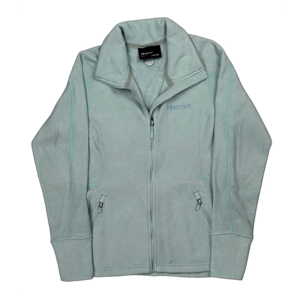 Marmot Fleece Jacket - Medium Blue Polyester