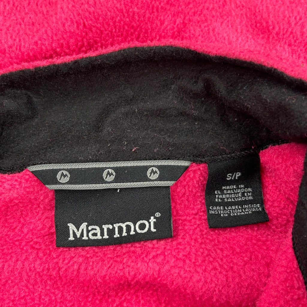 Marmot Fleece Jacket - Small Pink Polyester - Image 3
