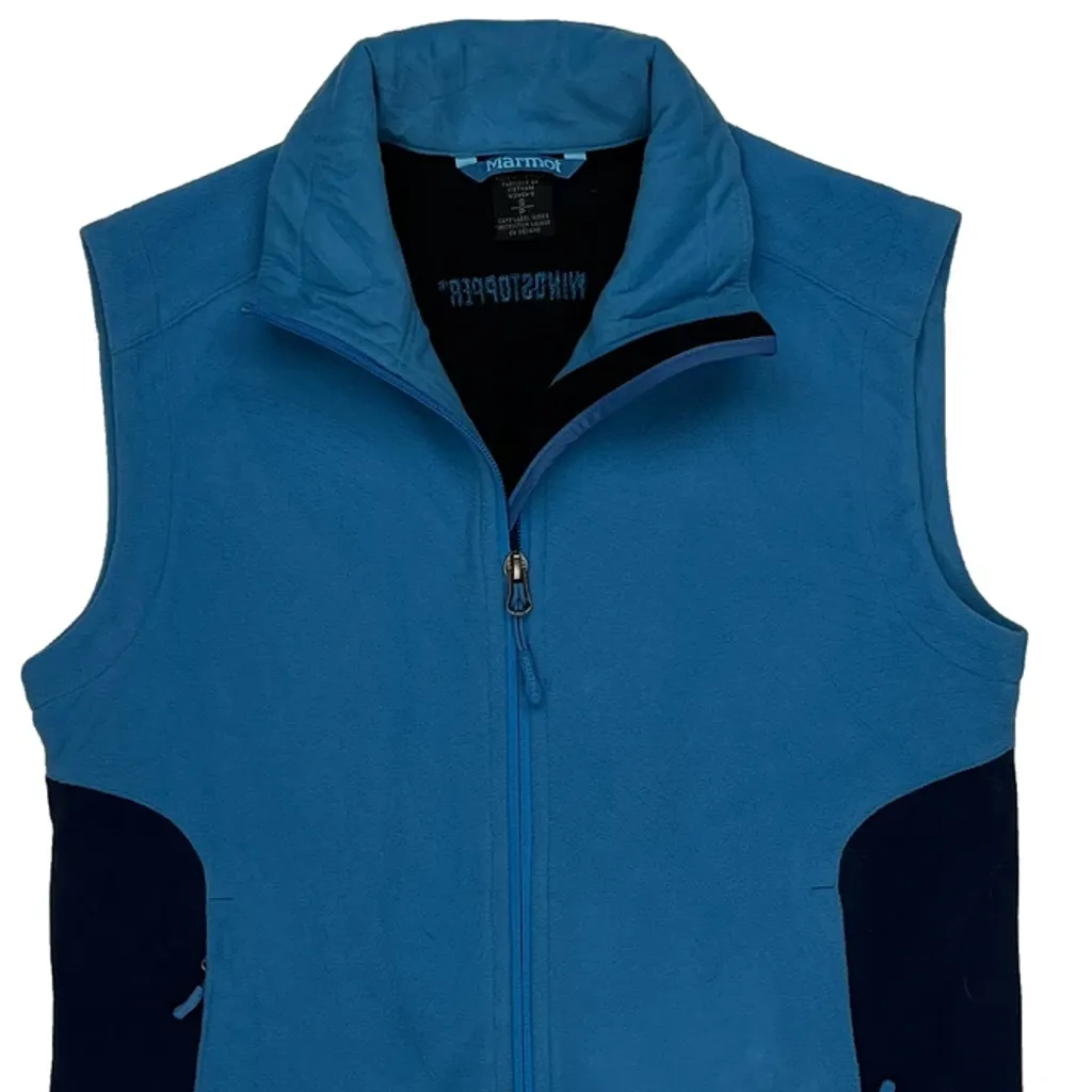 Marmot Gilet - Small Blue Polyester - Image 4
