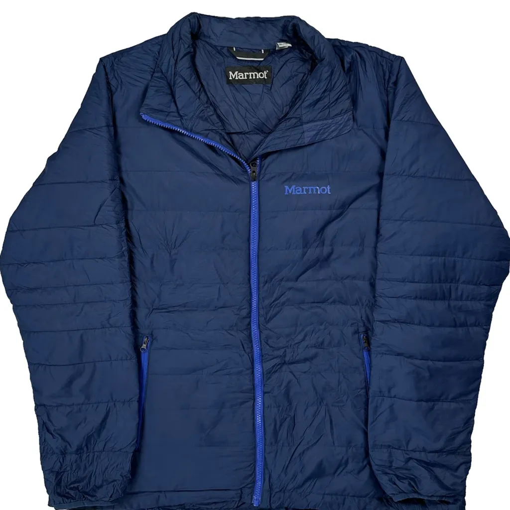 Marmot Puffer - XL Blue Polyester - Image 4