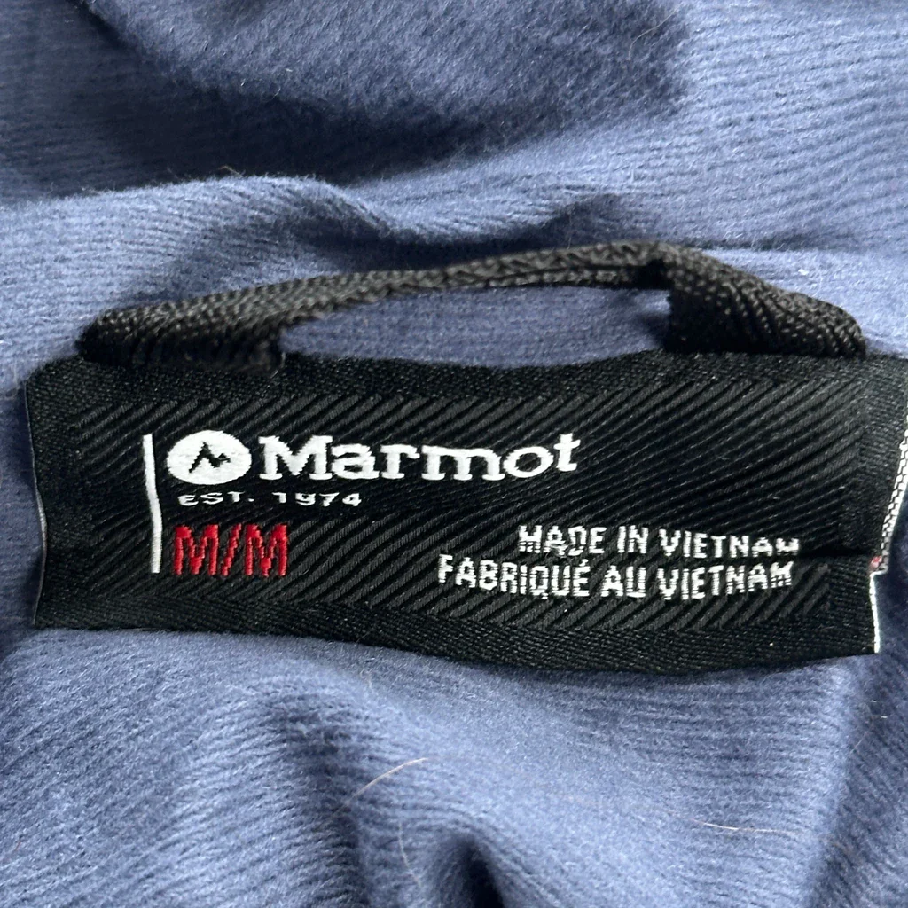 Marmot Windbreaker - Medium Blue Polyester - Image 3