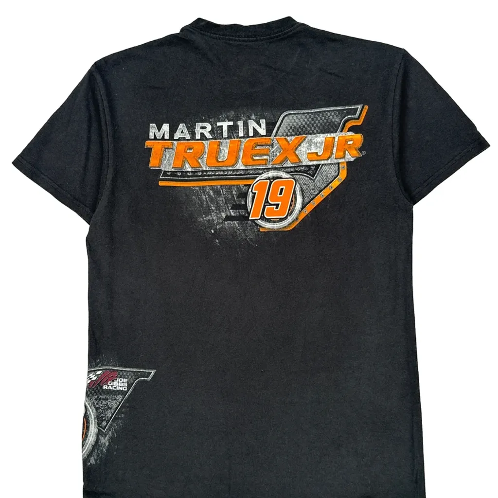 Martin Truex Jr. Joe Gibbs Nascar T-Shirt - Medium Black Cotton - Image 6