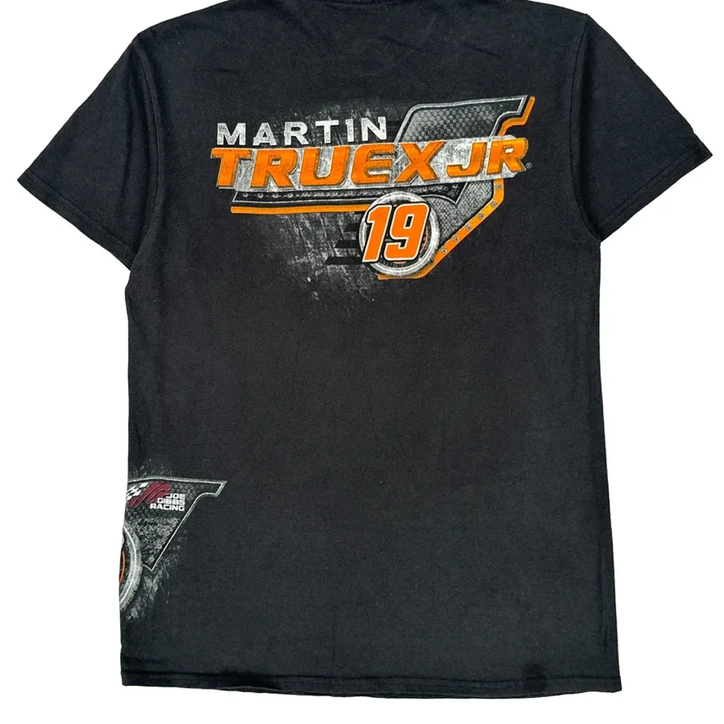 Martin Truex Jr. Joe Gibbs Nascar T-Shirt - Medium Black Cotton - Image 7
