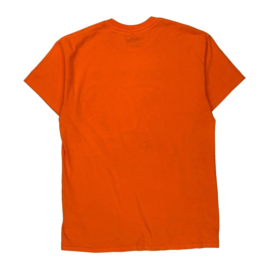 Martin Truex Jr. Unbranded Graphic T-Shirt - Medium Orange Cotton - Image 2
