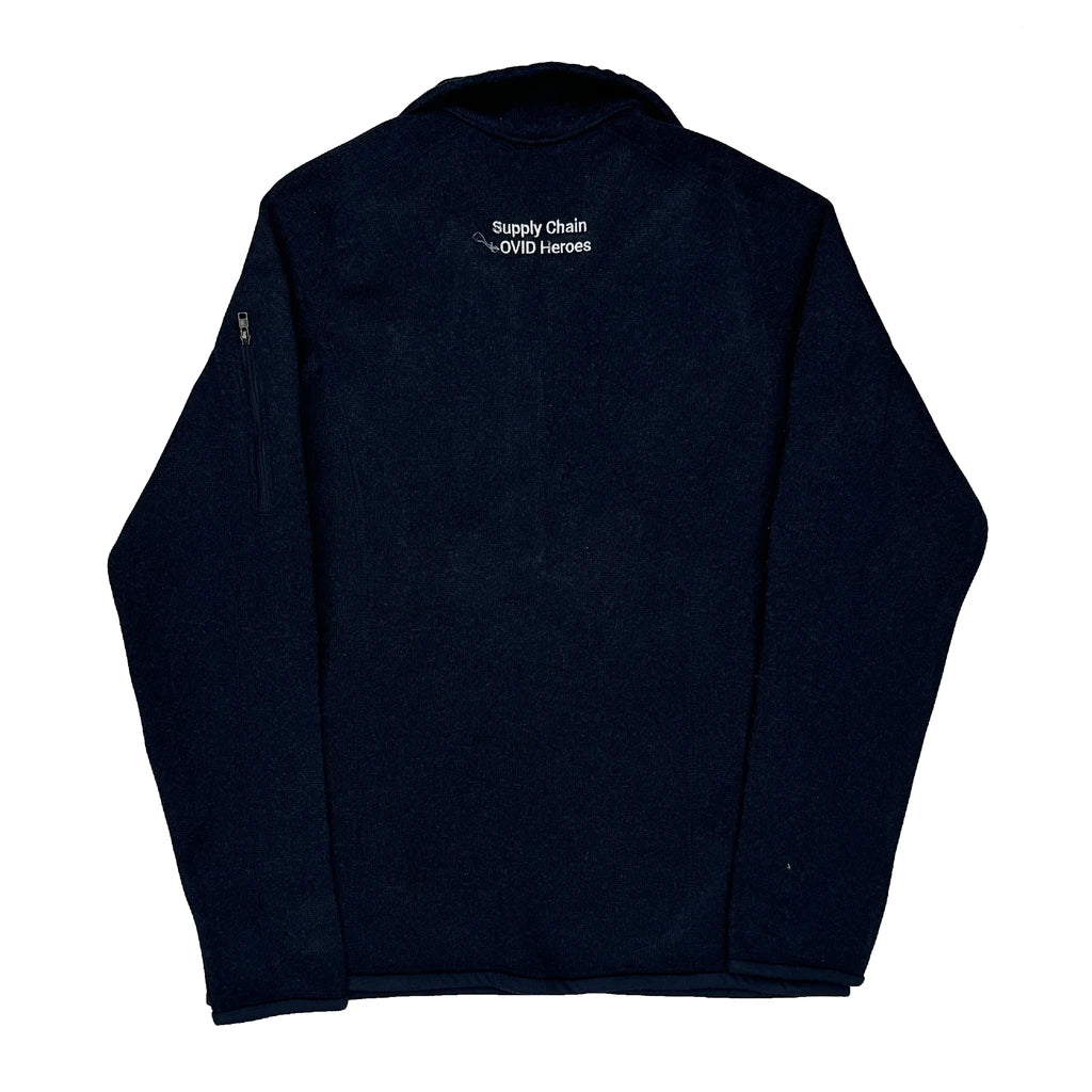 Mass General Brigham Patagonia Fleece - Medium Navy Polyester - Image 2