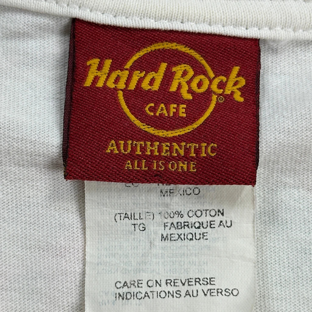 Maui Hard Rock Cafe Graphic T-Shirt - XL White Cotton - Image 3