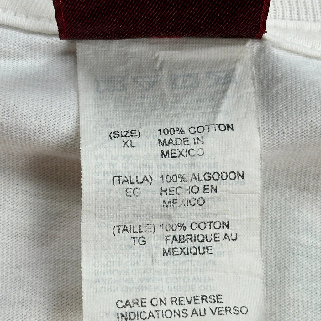 Maui Hard Rock Cafe Graphic T-Shirt - XL White Cotton - Image 4