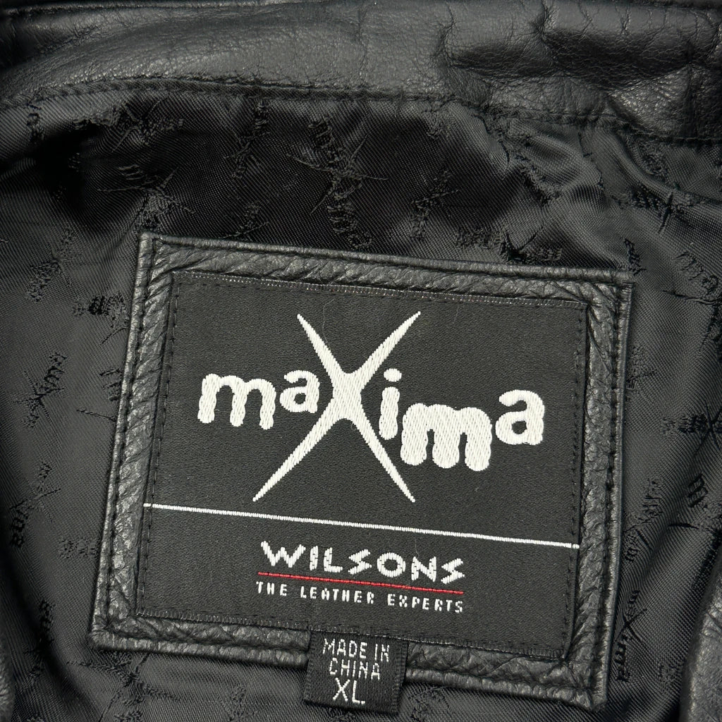 Maxima Leather Jacket - XL Black Leather - Image 3