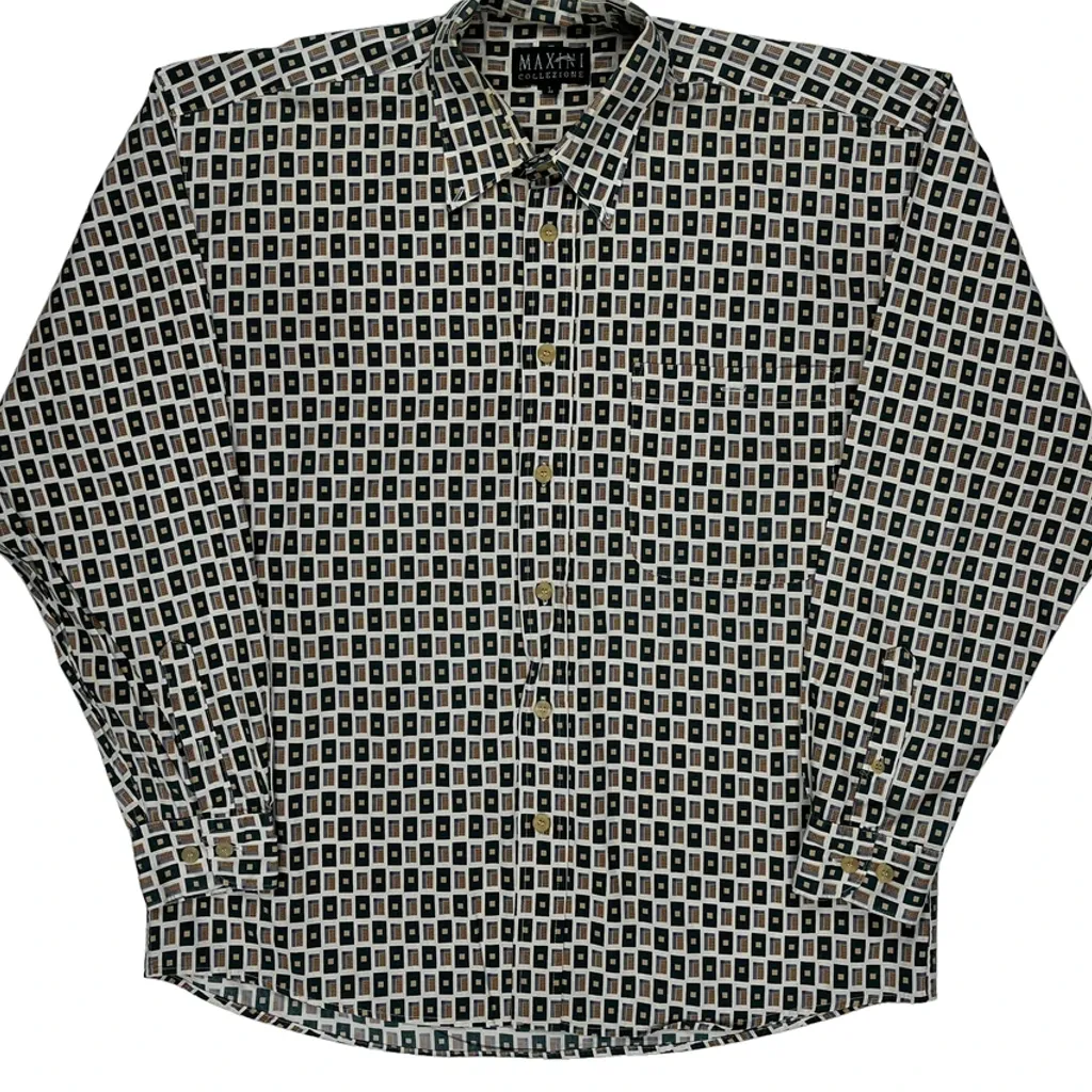 Maxini Checked Shirt - Large Multicoloured Cotton - Image 5