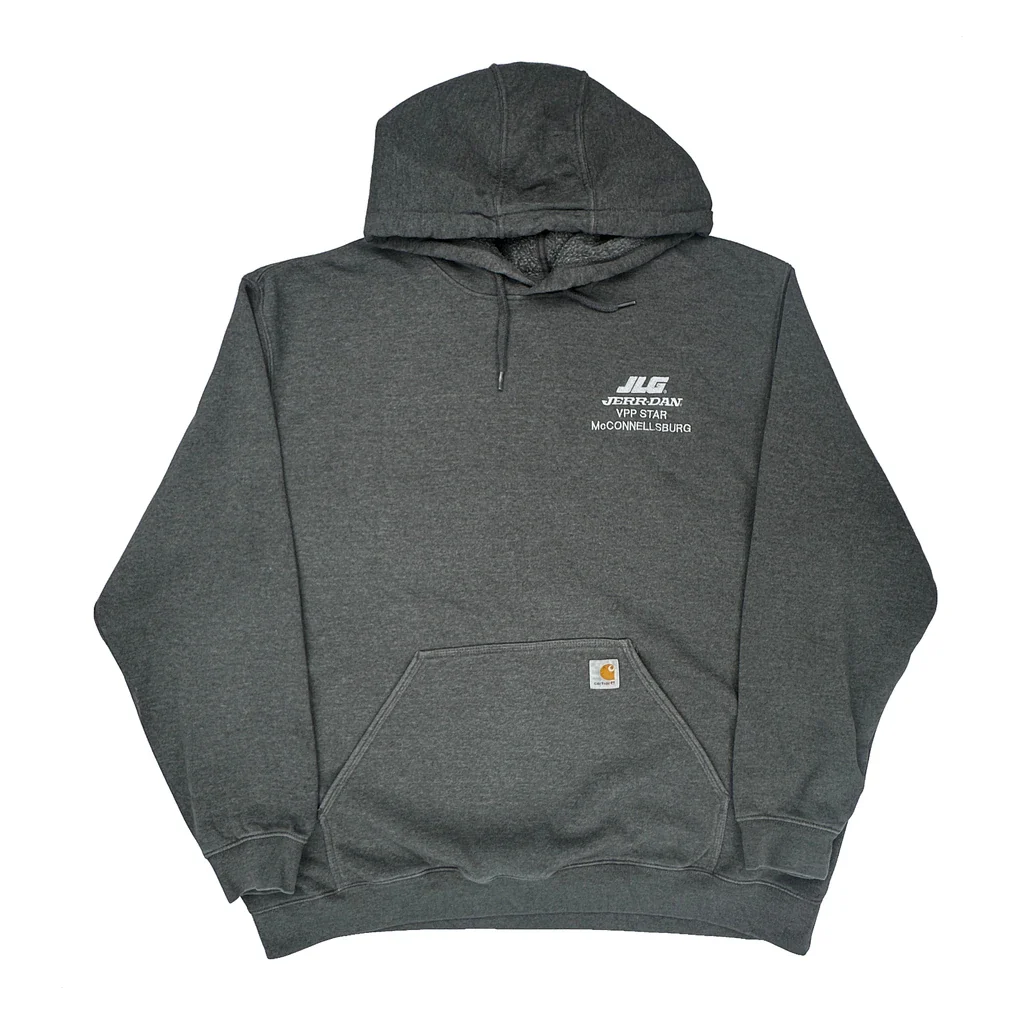 Mcconnellsburg Carhartt Hoodie - 2XL Gray Cotton