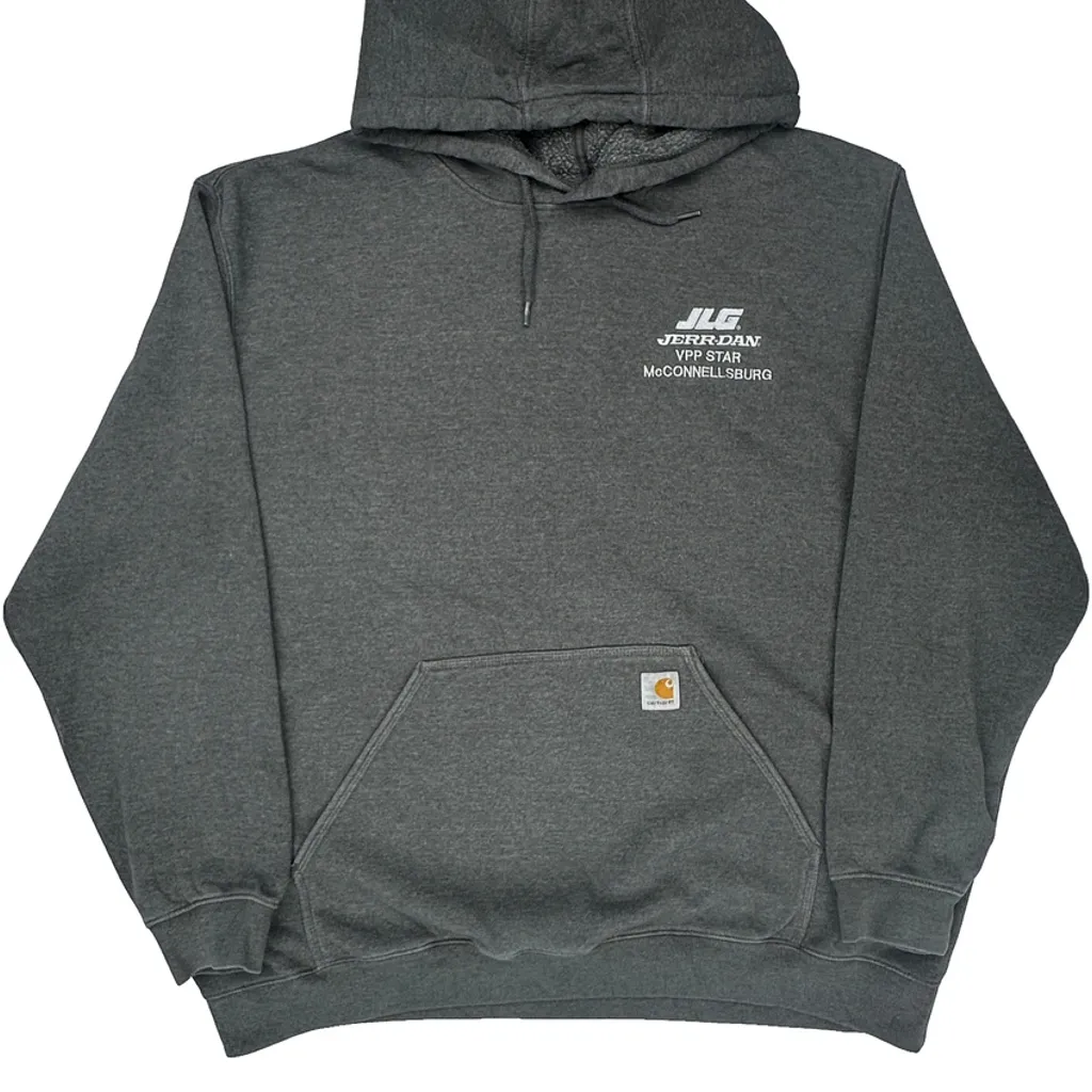 Mcconnellsburg Carhartt Hoodie - 2XL Gray Cotton - Image 4