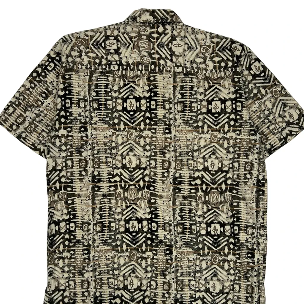 Me Sport Hawaiian Shirt - Large Black Cotton - Image 7