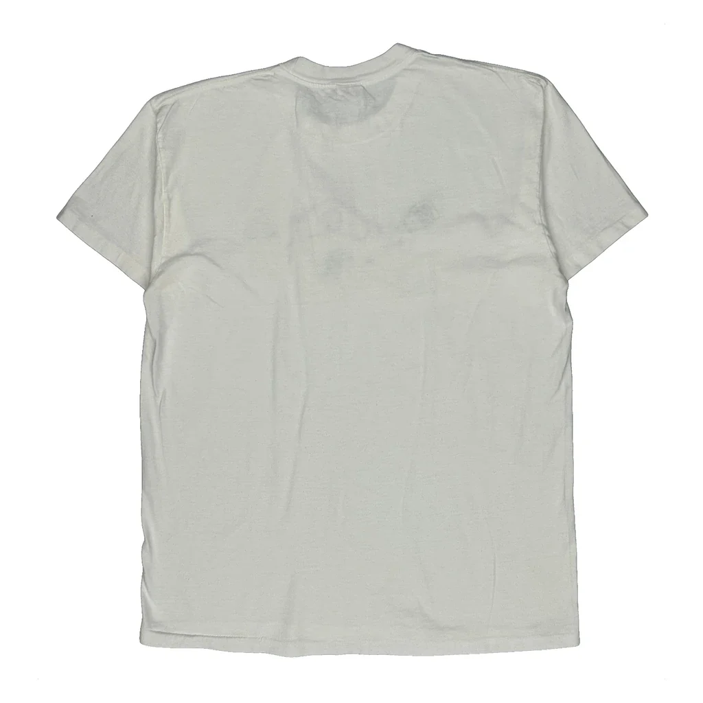 Medical Theme Anvil Graphic T-Shirt - XL White Cotton - Image 2