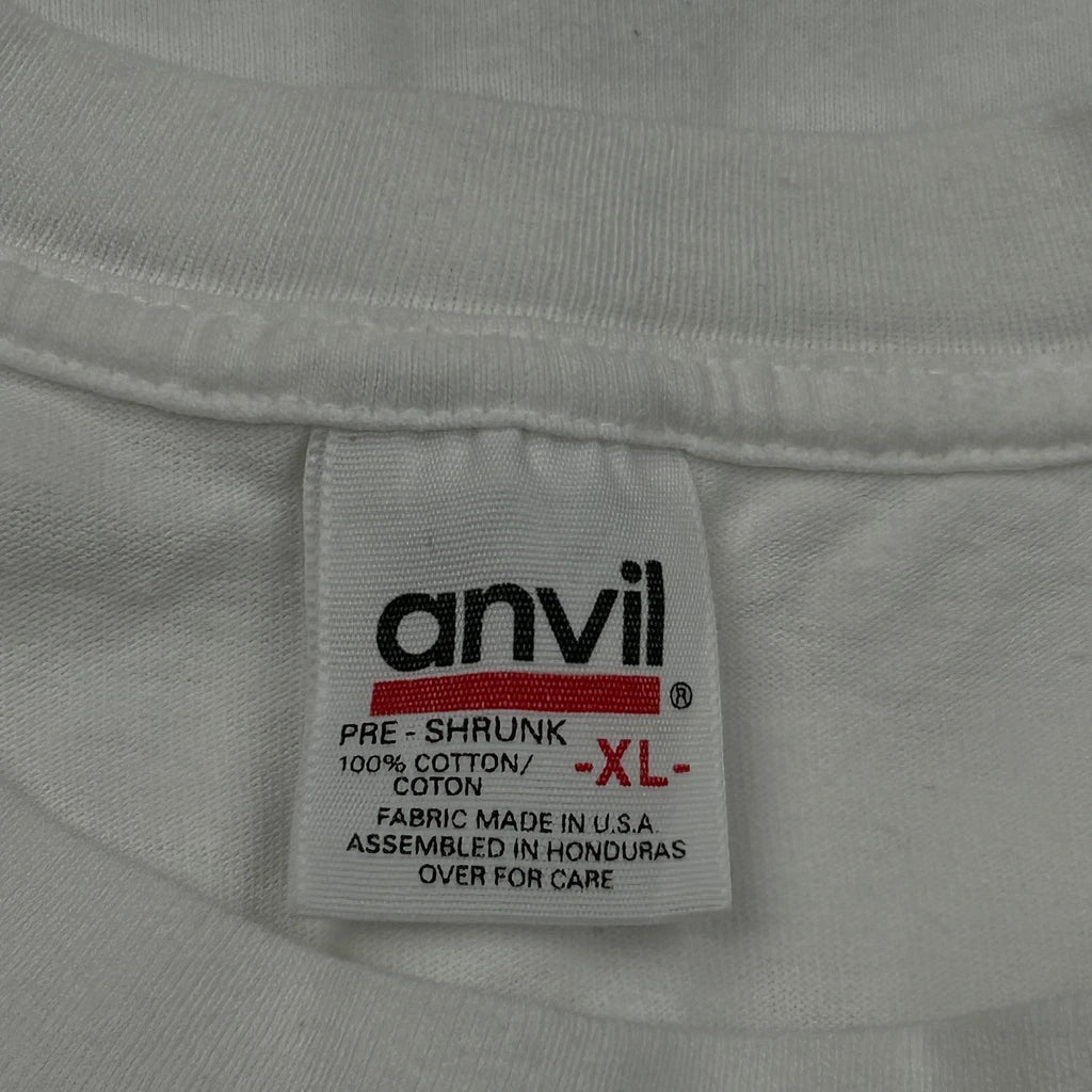 Medical Theme Anvil Graphic T-Shirt - XL White Cotton - Image 3
