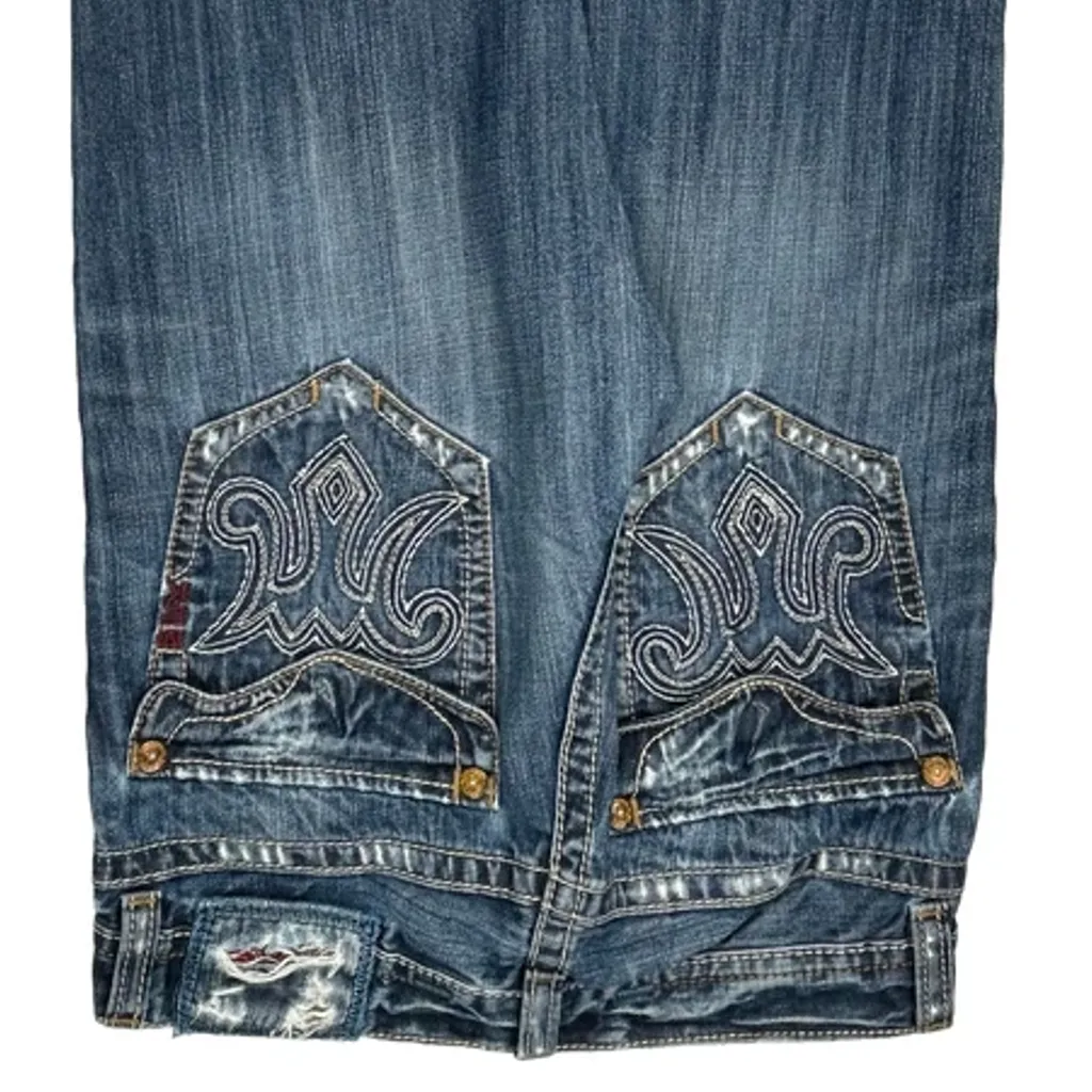 Mek Jeans - 34W 33L Blue Denim - Image 7