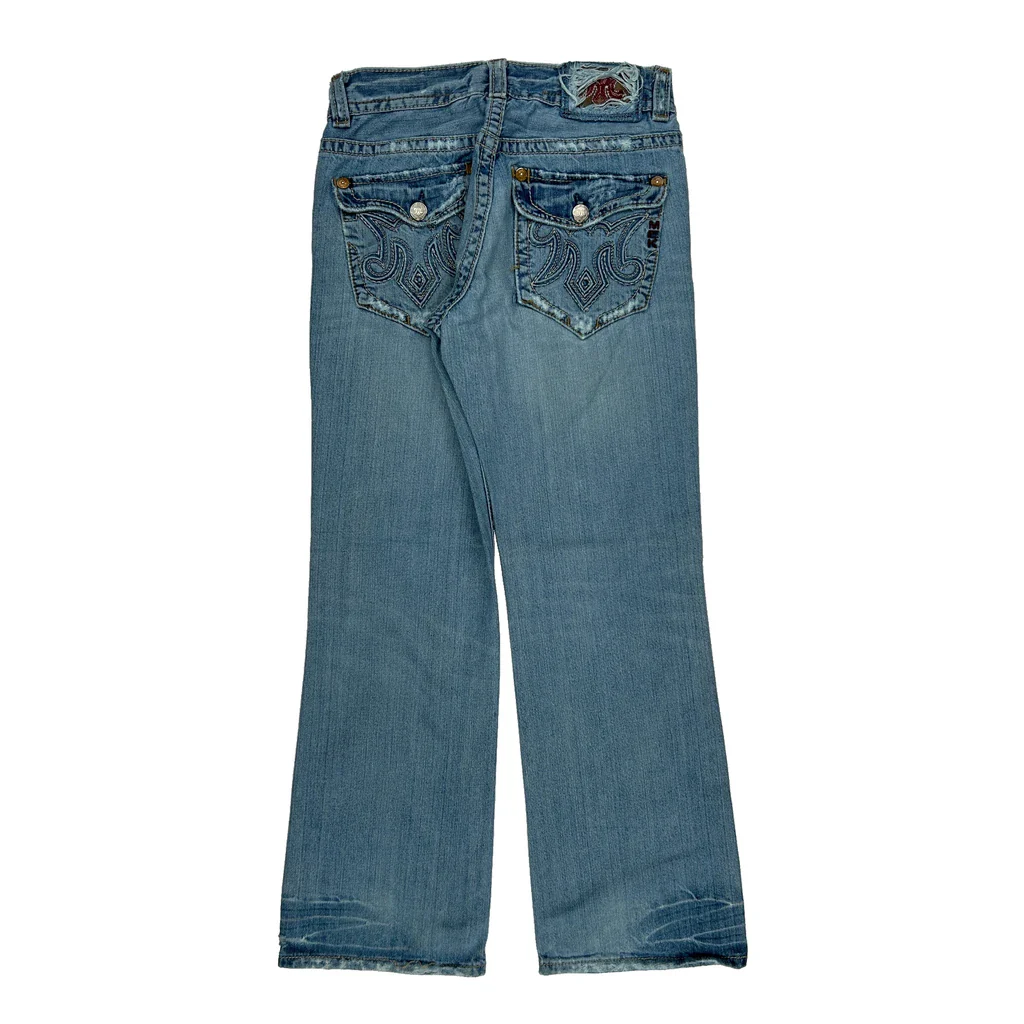 Mek Jeans - 30W UK 10 Light Wash Cotton
