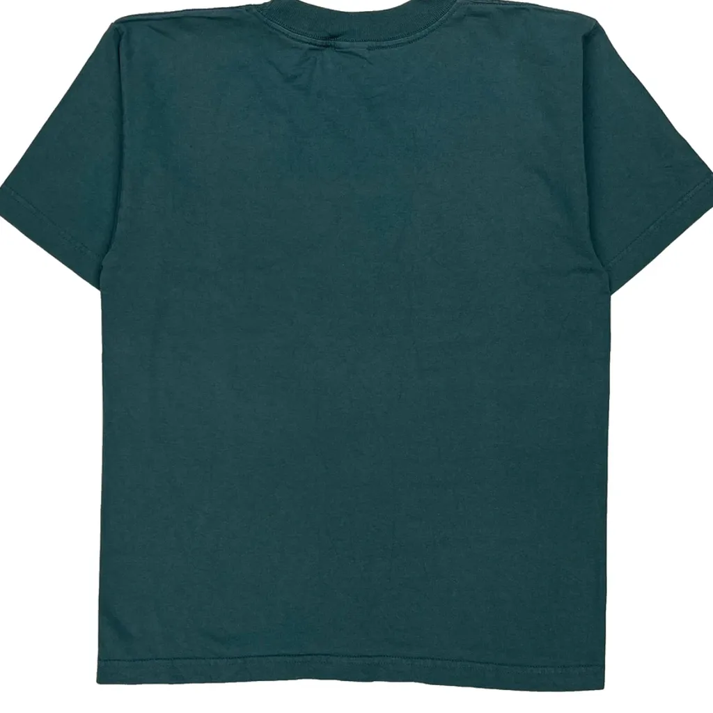 Memphis Beale St. Tennessee Looney Tunes Graphic T-Shirt - Medium Green Cotton - Image 7