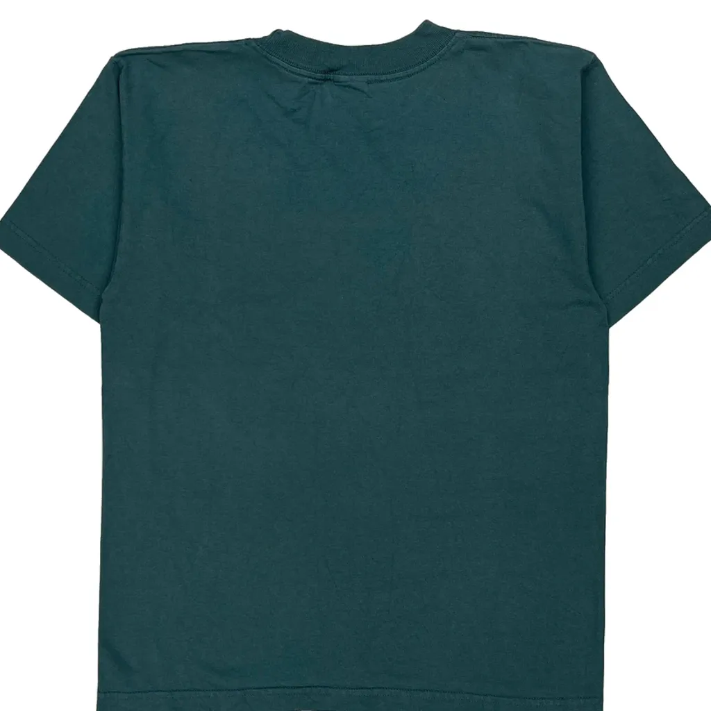 Memphis Beale St. Tennessee Looney Tunes Graphic T-Shirt - Medium Green Cotton - Image 8