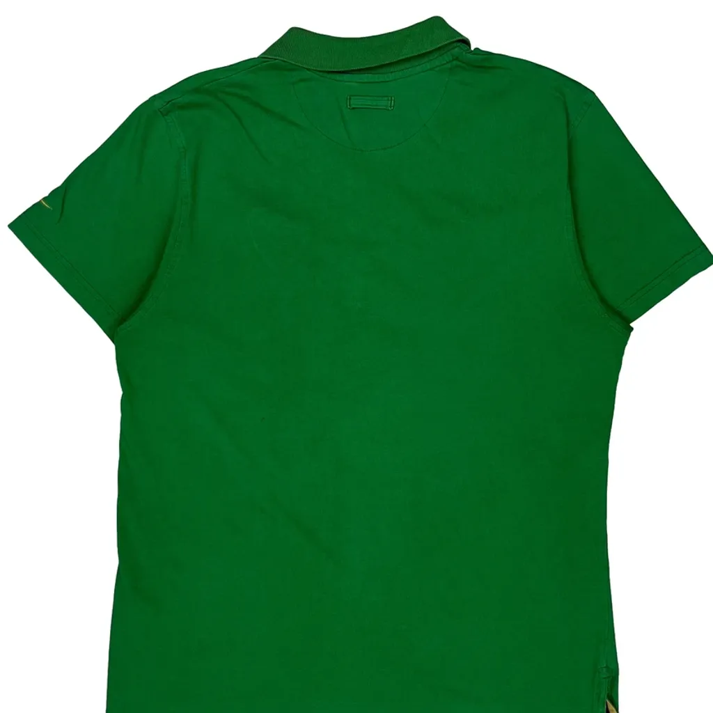 Mexico Nike Football Polo Shirt - Large Green Cotton - Image 6
