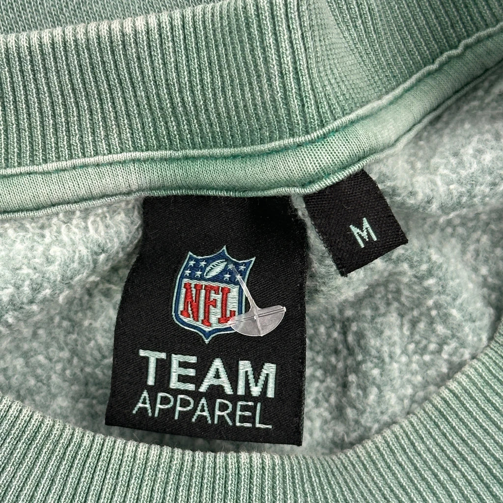 Miami Dolphins Nfl Football Sweatshirt - Medium Green Cotton - Image 3