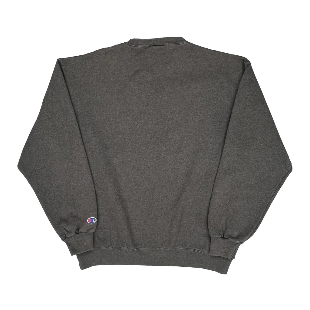 Miami Redhawks Champion College Sweatshirt - Large Grey Cotton Blend - Image 2
