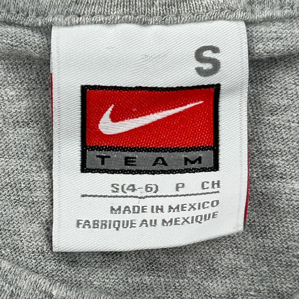 Michigan State Nike College Long Sleeve T-Shirt - Small Gray Cotton - Image 3