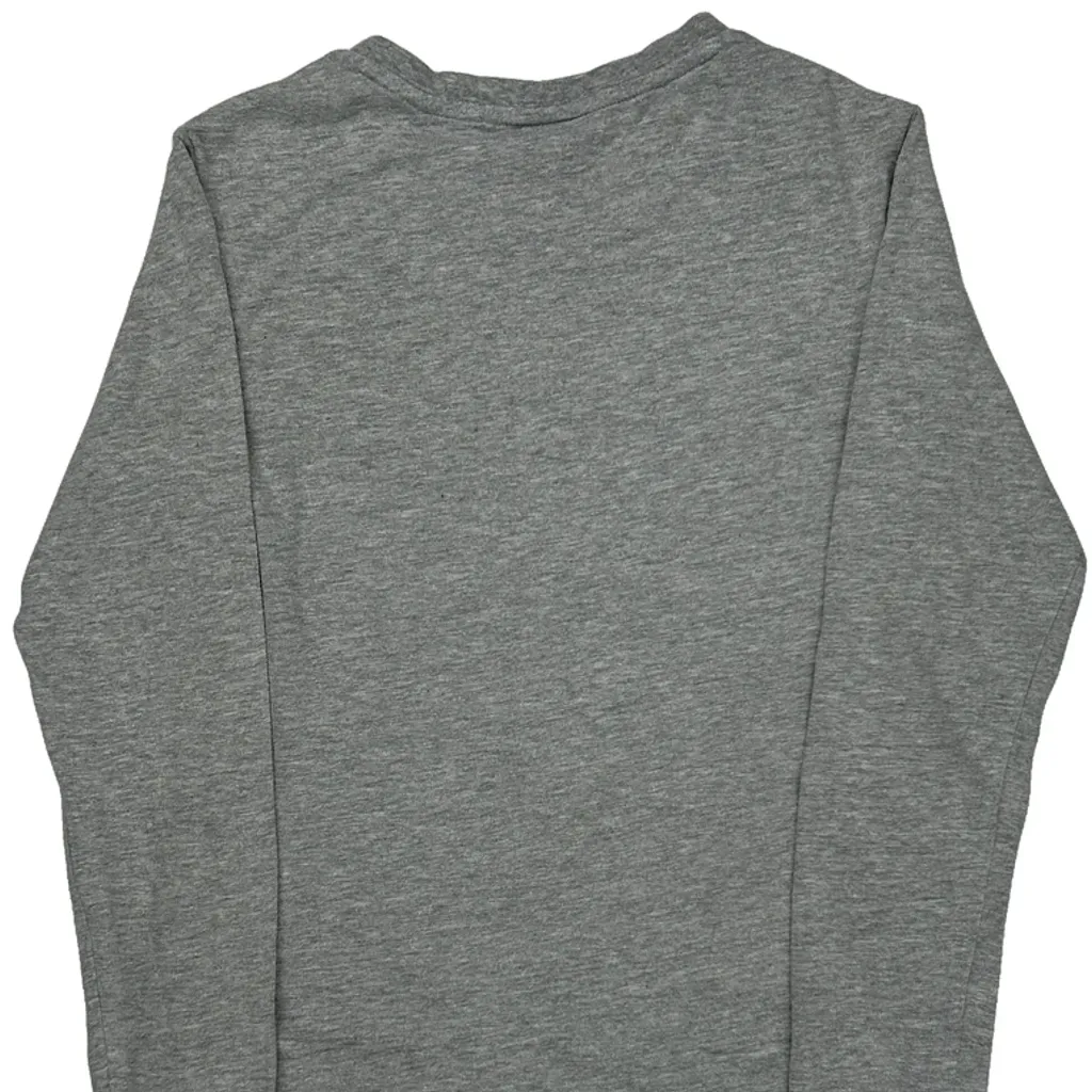 Michigan State Nike College Long Sleeve T-Shirt - Small Gray Cotton - Image 6