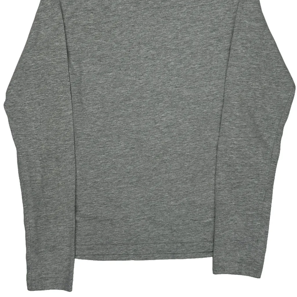 Michigan State Nike College Long Sleeve T-Shirt - Small Gray Cotton - Image 7