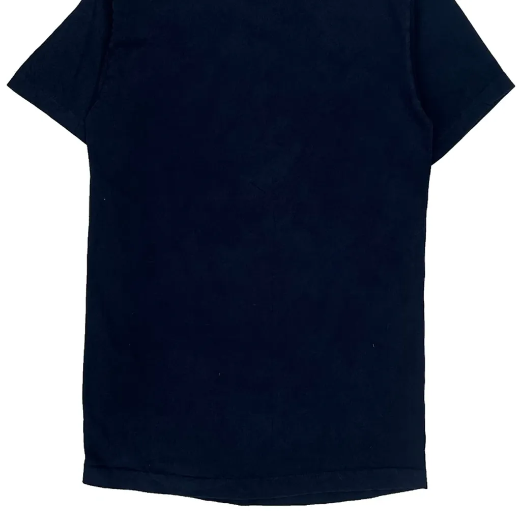 Michigan Wolverines Home Team Single Stitch T-Shirt - Medium Navy Cotton - Image 6