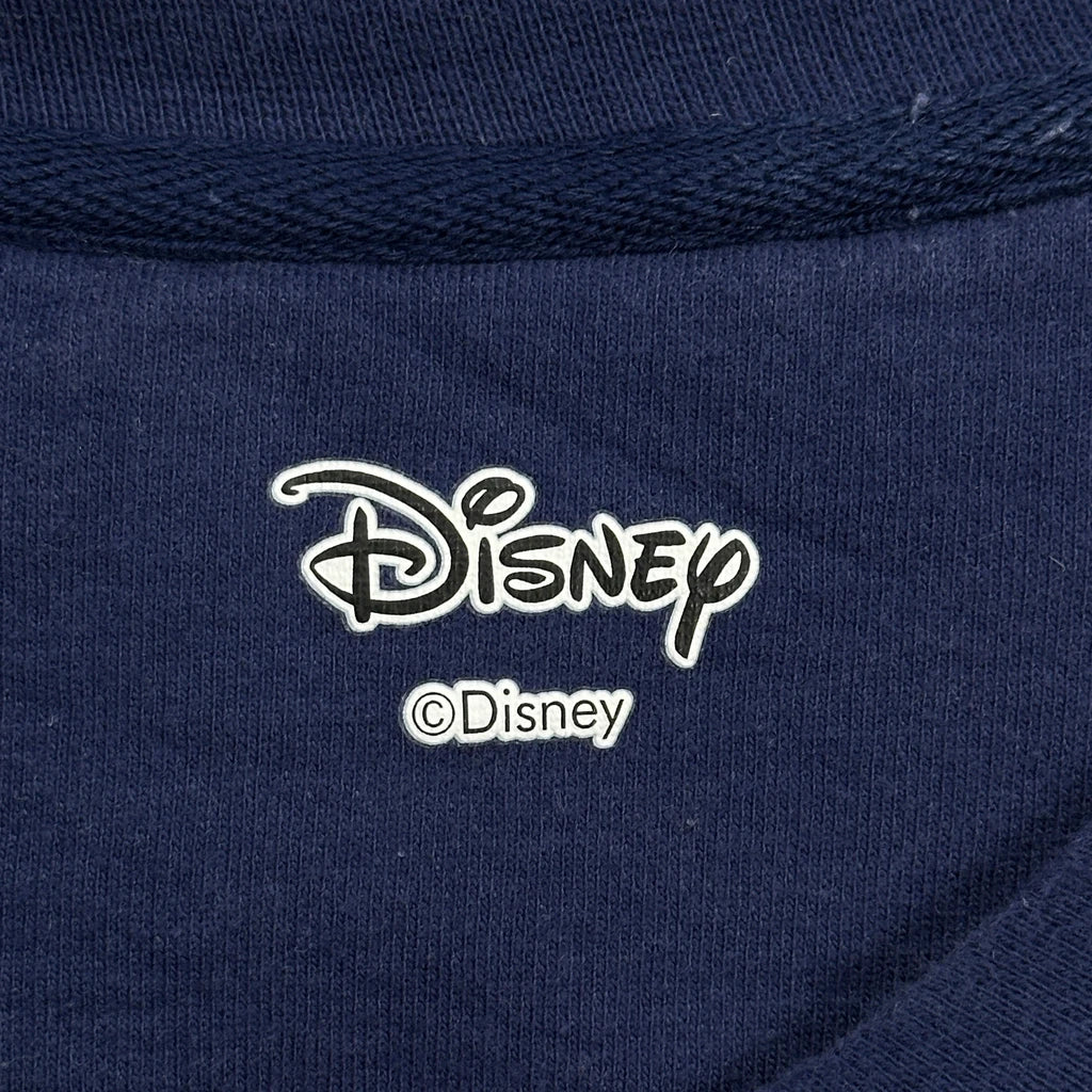 Mickey And Minnie Mouse Disney Cartoon Sweatshirt - XL Blue Cotton - Image 4